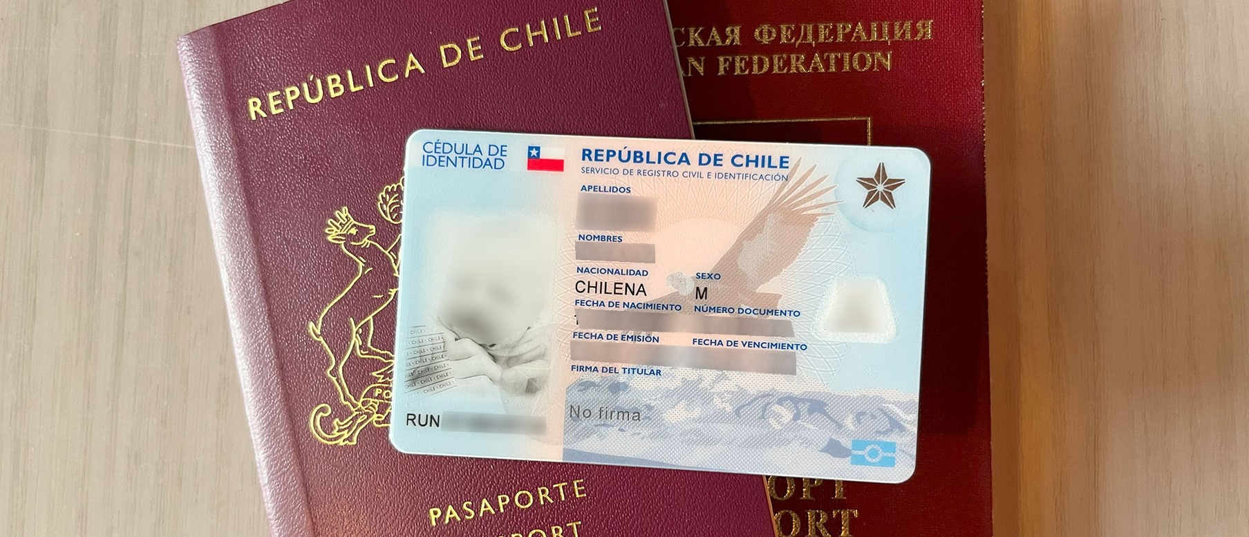 Getting a set of documents after giving birth in Chile